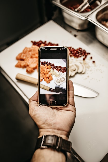 A photo of Tami the Chef preparing a meal.